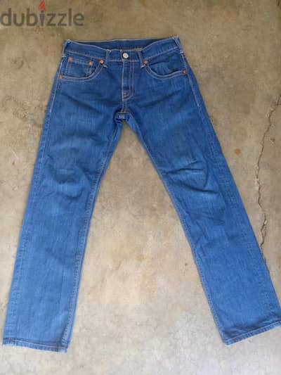 Levis ٥٠٤ vintage Denim Jean's straight leg size us 40 from France