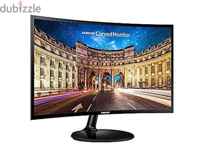 شاشة سامسونج مونيتور كيرف ٢٤ بوصة Samsung curved monitor 24 inch
