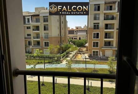 شقه (جاهزه للسكن الفورى ) بفيو على ال Land scape للبيع فى كموند سراى sarai امام الشروق بجوار مدينتى طلعت مصطفى وبالقرب من auc وبالقرب من مدينه نصر