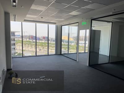Finished Office 95m at Cairo Festival City for Rent -New Cairo