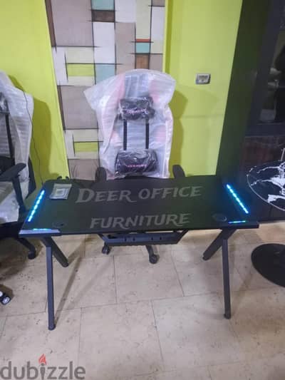 مكتب جيمنج - Gaming office -مكتب معدن -مكتب الجيمز والالعاب