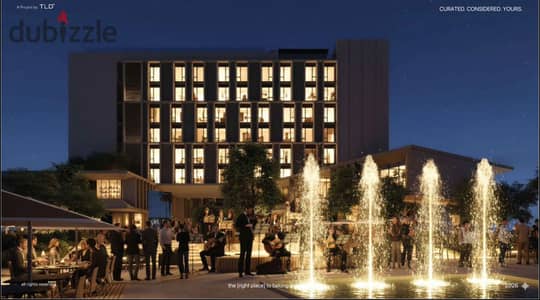 Apartment for sale with hotel services managed by Marriott in Zayed in front of Dandy Mall, with installment payments over 10 years