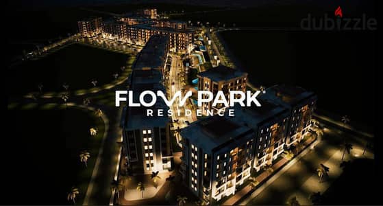 شقة مميزة للبيع 107 م في مدينة العبور في كمبوند فلو بارك Flow Park فيو مميز جدا على لاند سكيب بالتقسيط على اطول فترة سداد