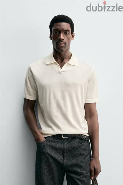 zara knit polo shirt 2026