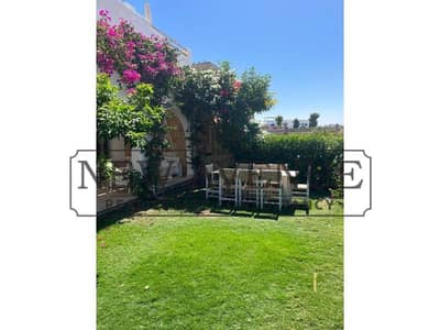 first row  Ground with garden chalet in Bianchi Sidi abdelrahman for sale fully finished