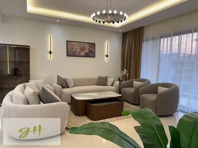 شقة مفروشة بالاثاث ,المطبخ, التكييفات وجميع الاجهزة للإيجار في ليك فيو التجمع Lake View Residence