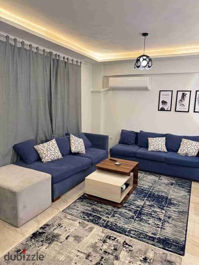 Furnished apartment for rent in Janna Zayed 1 Compound - Sheikh Zayed