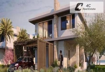 دايركت ع POOL للبيع فيلا تاون هاوس متشطبة بالكامل تشطيب مودرن بالتكيفات 3غرف نوم للبيع ف قرية سيلفر ساندس اورا الساحل الشمالي Silver Sands North Coast
