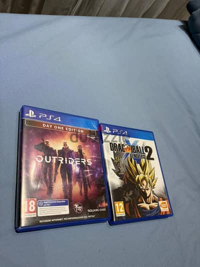 Dragon Ball Xenoverse 2 & Outriders PS4