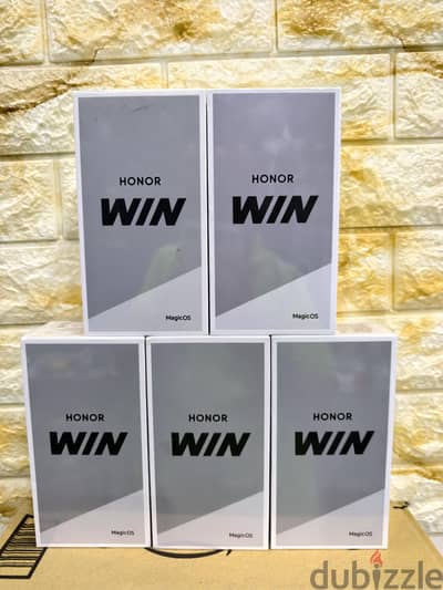 Honor Win 512/256 giga 12/16 ram جديد متبرشم
