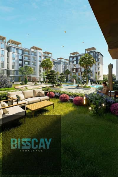 Own your apartment in the heart of Obour City with a limited-time discount. Street view, sea view, 3 bedrooms, easy installments with no interest