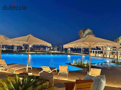 Chalet Fully Finished with ACs prime location Direct Sea View in Hyde park Seashore Ras El Hikma