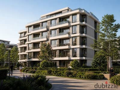 Now you can own an apartment with a garden at the lowest price in Old Zayed in a fully serviced compound | Apartment for sale - Rock Eden - Al Ashgar