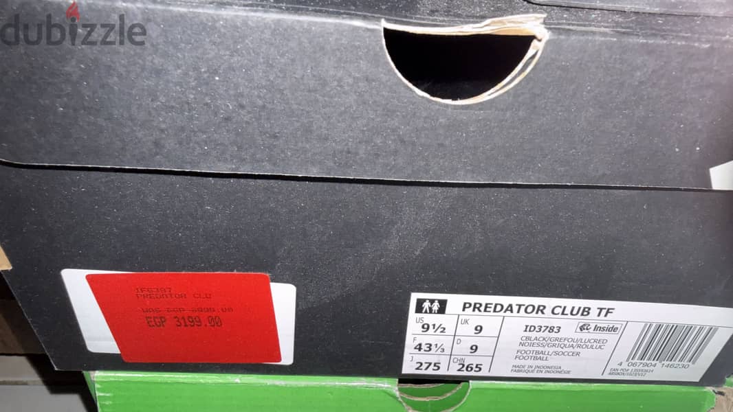adidas predator TF with box 1