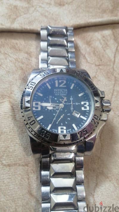 ساعه  invicta سويسري 100% حاله ممتاازه جدا  جدا من غير علبتها استيراد