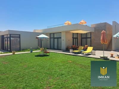 3-bedroom chalet, ready for immediate occupancy, fully finished with air conditioning, in Sodic John Ras El Hekma, close to the sea, with a lagoon vie