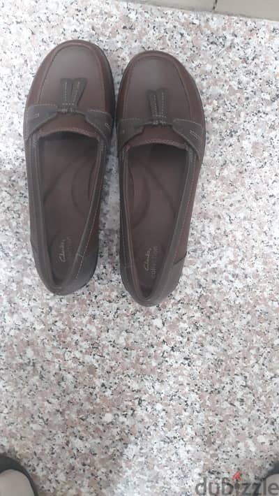 Clarks shoes leather