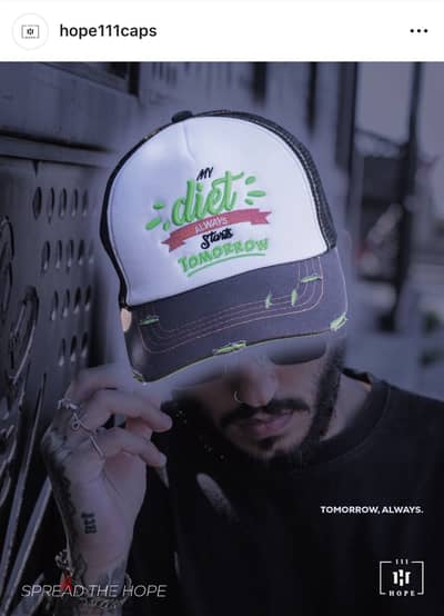 Hand made cap