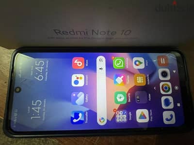 Xiaomi Redmi note 10 حالة ممتازة 128