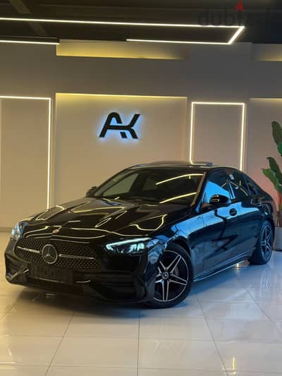 مرسيدس سي 180   AMG Kit  استيراد موديل 24 لم ترخص