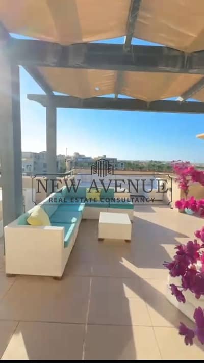 Resale Penthouse in Marassi Catania North Coast Fully Furnished with Living Room and Prime Location