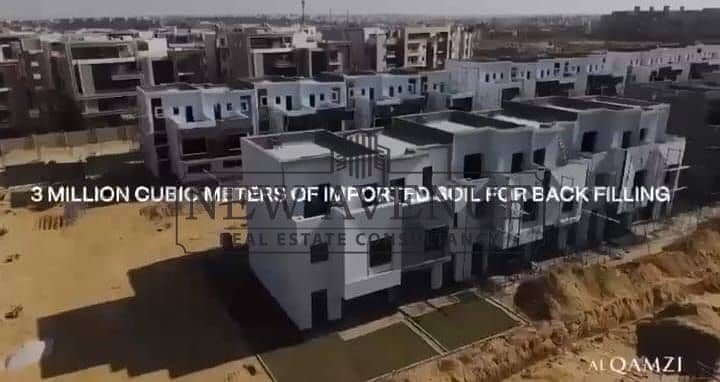 تاون هاوس فيلا نصف تشطيب في East shire إيست شاير التجمع الخامس استلام 2026 كمبوند فلل فقط تصميم عصري ومساحات خضراء وخدمات متكاملة باقساط
