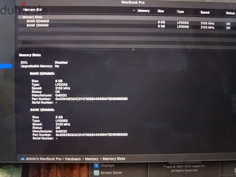 MACBOOK PRO 2016 2