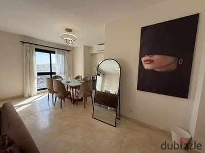 villa town house fully finished for rent in wood villa - palm hills