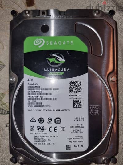 Seagate 4TB Like New