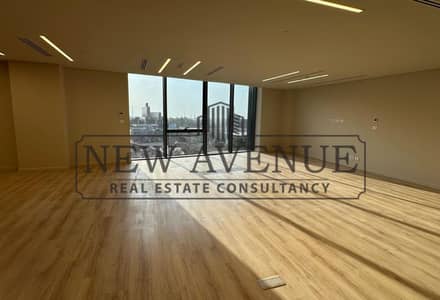 Fully Finished Office Plaza view  in U Venues For Rent New Cairo