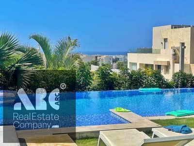 فيلا استاندلون لقطه للايجار بسعر مميز جدا هاسيندا وايت ٥ غرف برايفت بول متاحه سيزون كامل خطوات للبحر \Hacienda white