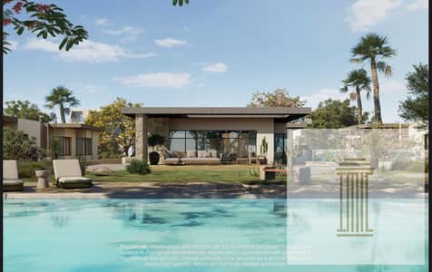 شالية متشطب بالكامل للبيع بمقدم 10% في منتجع مرسى باغوش تحت ادارة وتصميم المهندس شهاب مظهر
