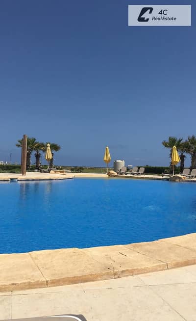 under market price limited offer Chalet Resale Immediate with private partition in Amwaj North Coast – Sea view – Prime location