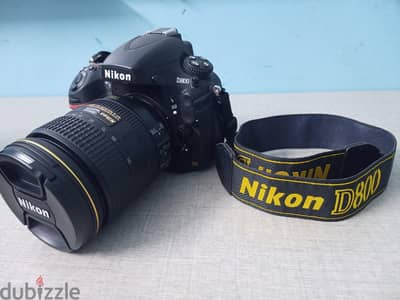 Nikon D800 Camera for Sale | كاميرا نيكون D800 مستعملة بحالة ممتازة