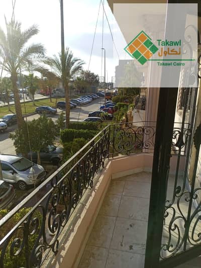 160sqm Apartment for Sale First Row on Gamal Abdel Nasser Axis Facing Egyptian Language School Corner 3BR 4ACs 5.6M EGP