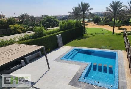 فيلا ايجار مفروش في قطاميه ديونز بحمام سباحه
