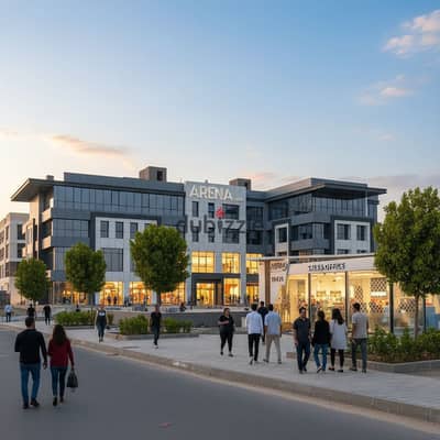 Ground-Floor Commercial Shop for Sale inside Arena Mall – El Shorouk City