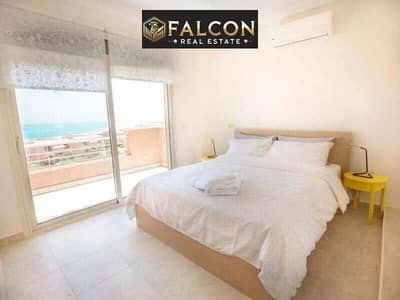 Chalet for sale (fully finished), one step directly from the sea, with a cash discount for a limited time in Ain Sokhna