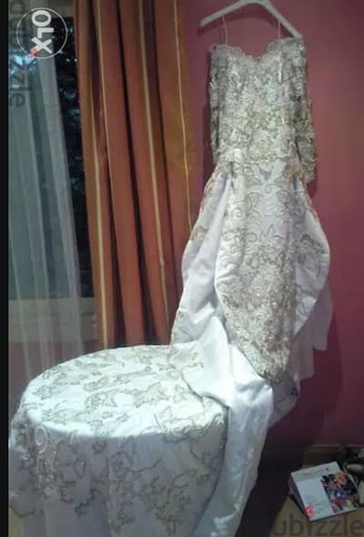 haute couture designer hand embroidered wedding dress