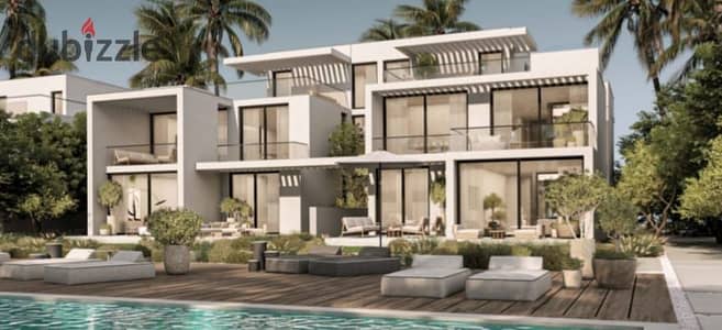 Fully finished chalet for sale in a prime location with a distinctive lagoon view, near delivery, in The Med North Coast. Available with installment p