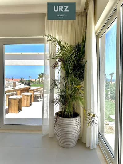 شالية sea view بسعر لقطة من مشروع شهاب مظهر سيدي حنيش مرسي بغوش بالقرب من الماظة و هاسيند ومدن ومارباي دي باي وسولت للبيع