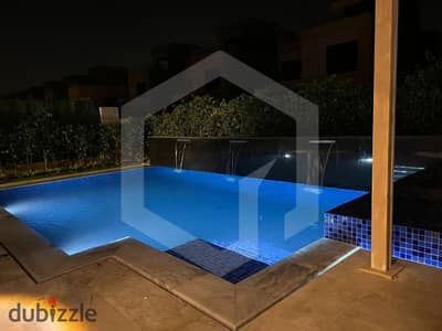 Villa with a Private Pool & Garden Fully furnished for rent in Woodville, Palm Hills, 6th Of October City . . . . . . . . . . . . . .