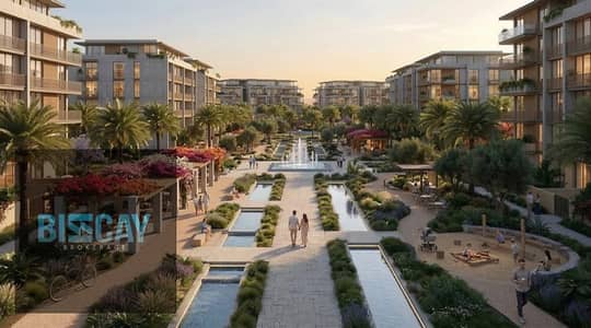 شقة 170م  3 غرف بحري ڤيو لاجون وInfinity Pool في ارقي مكان في التجمع السادس | مقدم 5% فقط