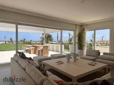 شاليه 100م في الساحل الشمالي في قرية مرسى باغوش Marsa Baghush North Coast بجوار هاسيندا بمقدم 10% فقط
