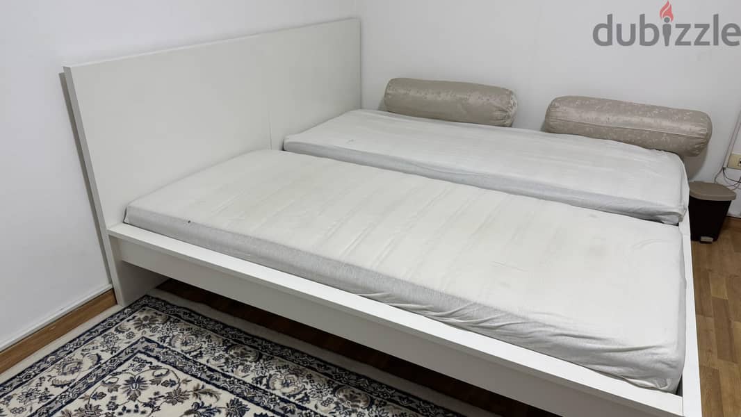 IKEA MALM bed x2 3