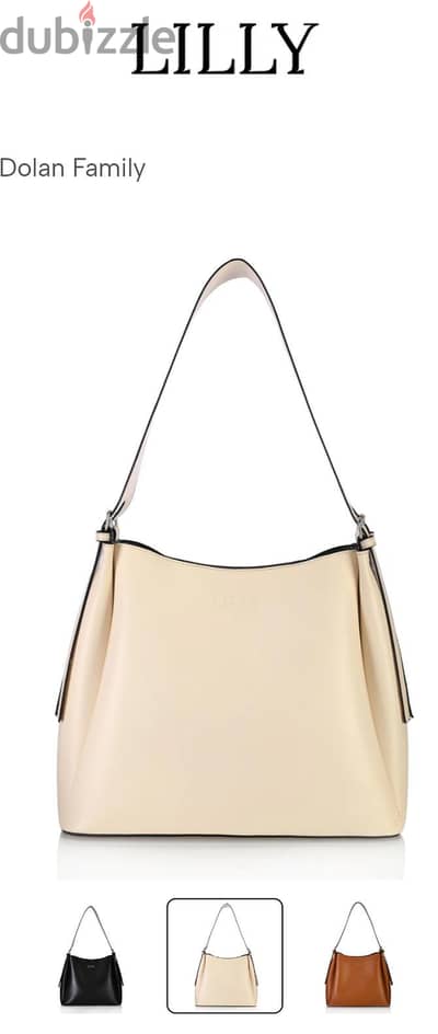 Lilly Dolan bag in beige like new