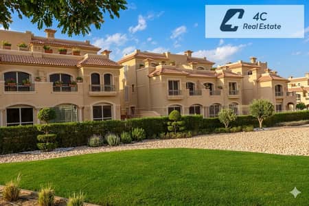 In parcel 4 Villa twin house 300 m Classic 3 bedrooms for sale in prime location in La Vista City New Cairo