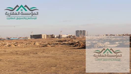ارض للبيع فى بيت الوطن - غرب جامعة القاهرة - مرحلة تاسعة - مساحة 500 متر - القطعة حرف F ناصية ممر وبظهر الخدمات المركزية