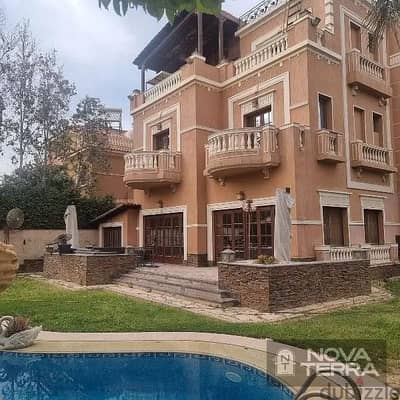 فيلا ستادالون مميزة للايجار المفروش في كومباوند مينا جاردن سيتي
