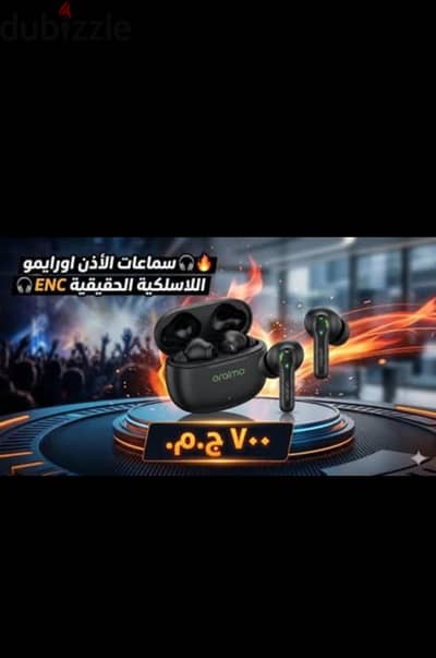  سماعات الأذن اورايمو اللاسلكية الحقيقية ENC 